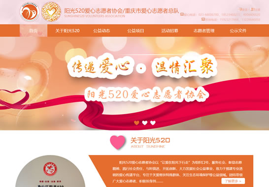 重慶市渝中區(qū)陽(yáng)光520愛(ài)心志愿者協(xié)會(huì)