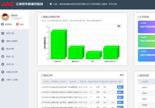 贏聞信息-新港試驗(yàn)場(chǎng)智能管理系統(tǒng)